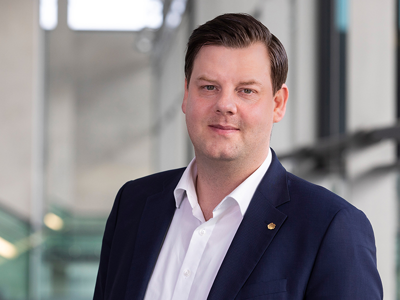 Sebastian Schmid: Über 75 Prozent der verfügbaren Fläche auf unserem Messegelände sind bereits gebucht und rund 660 Anmeldungen aus 37 Ländern haben uns bisher für die R+T 2024 erreicht. Foto: © Messe Stuttgart