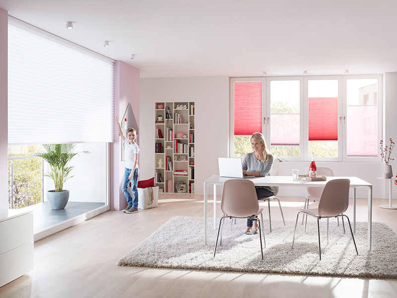 Das Wabenplissee bietet einzigartige Vorteile sowie den entscheidenden Mehrwert. Foto: © Duette