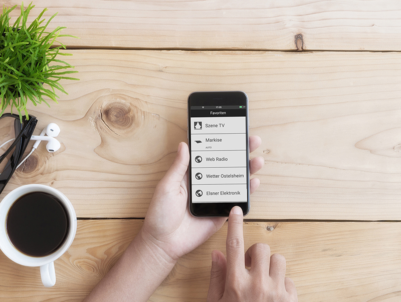 App-Nutzung und Datensouveränität sind miteinander vereinbar. Foto: © Elsner Elektronik