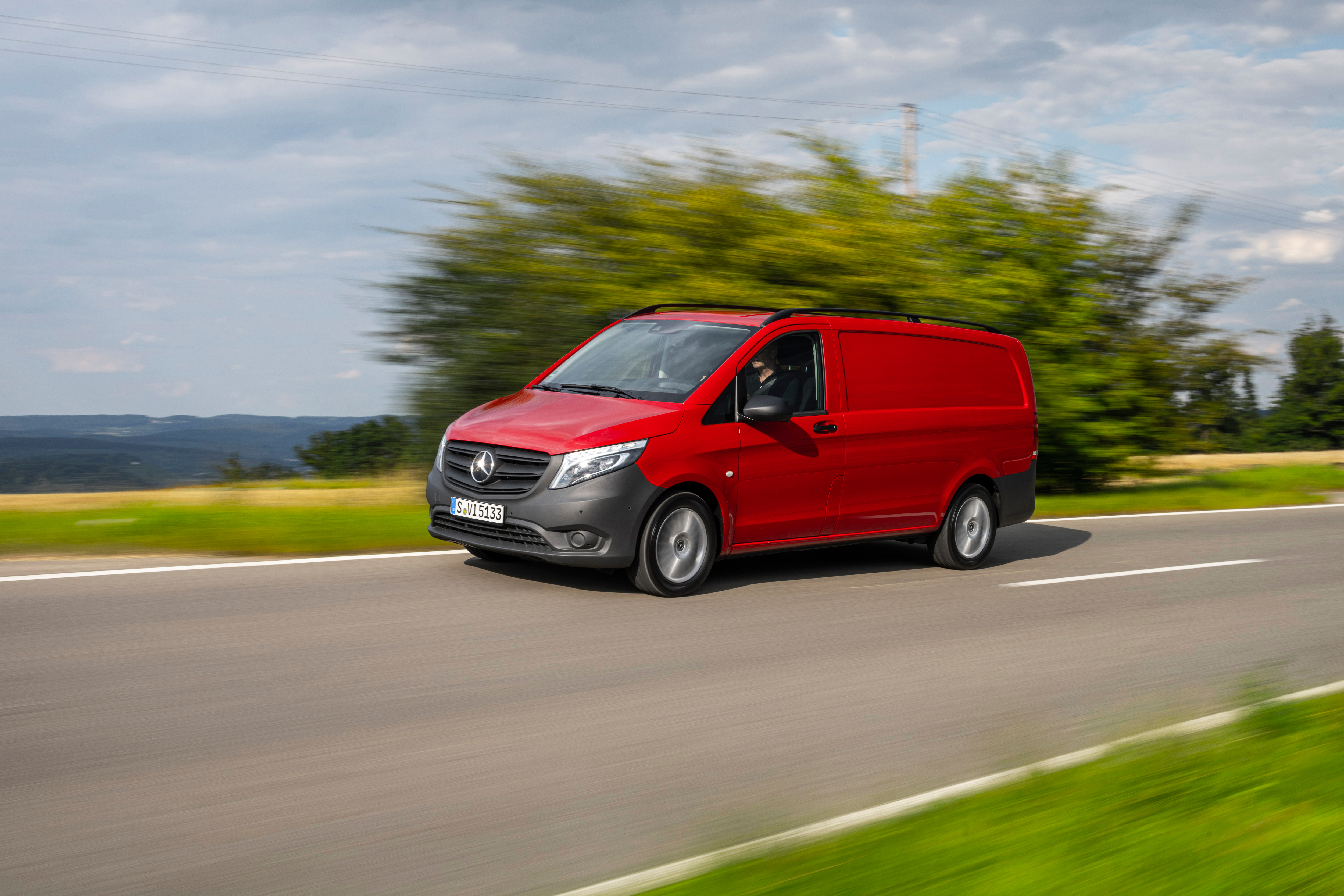 Wartet mit Facelift auf: der Mercedes-Benz Vito Foto: © Mercedes-Benz