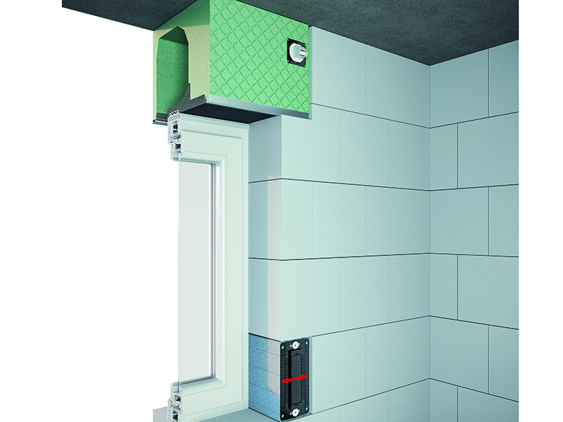 Die EG-Systemdose in der Gurtausführung und der Gurtkasten vereinfachen und beschleunigen die Gurtmontage. Foto: © Beck+Heun