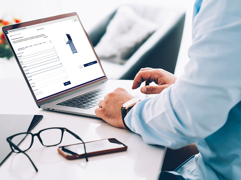 Mit dem Konfigurator können Fertigelemente für Rollläden und Sonnenschutz schnell und einfach konfiguriert und bestellt werden. Foto: © heroal