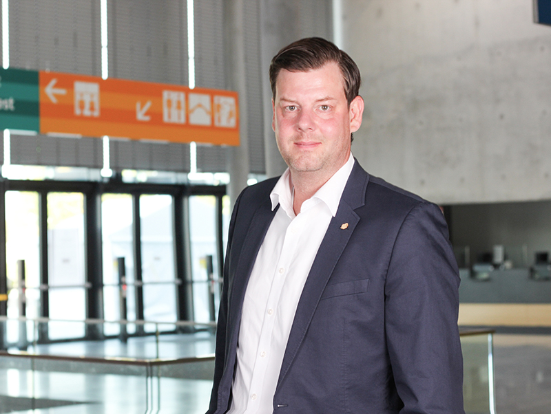 Sebastian Schmid: Wir möchten unseren Ausstellern und Partnern mit der R+T digital den Zugriff auf unser weltweites Besuchernetzwerk ermöglichen, so dass in diesem Rahmen die für 2021 entwickelten Produktneuheiten ausführlich vorgestellt werden können. Foto: © Messe Stuttgart