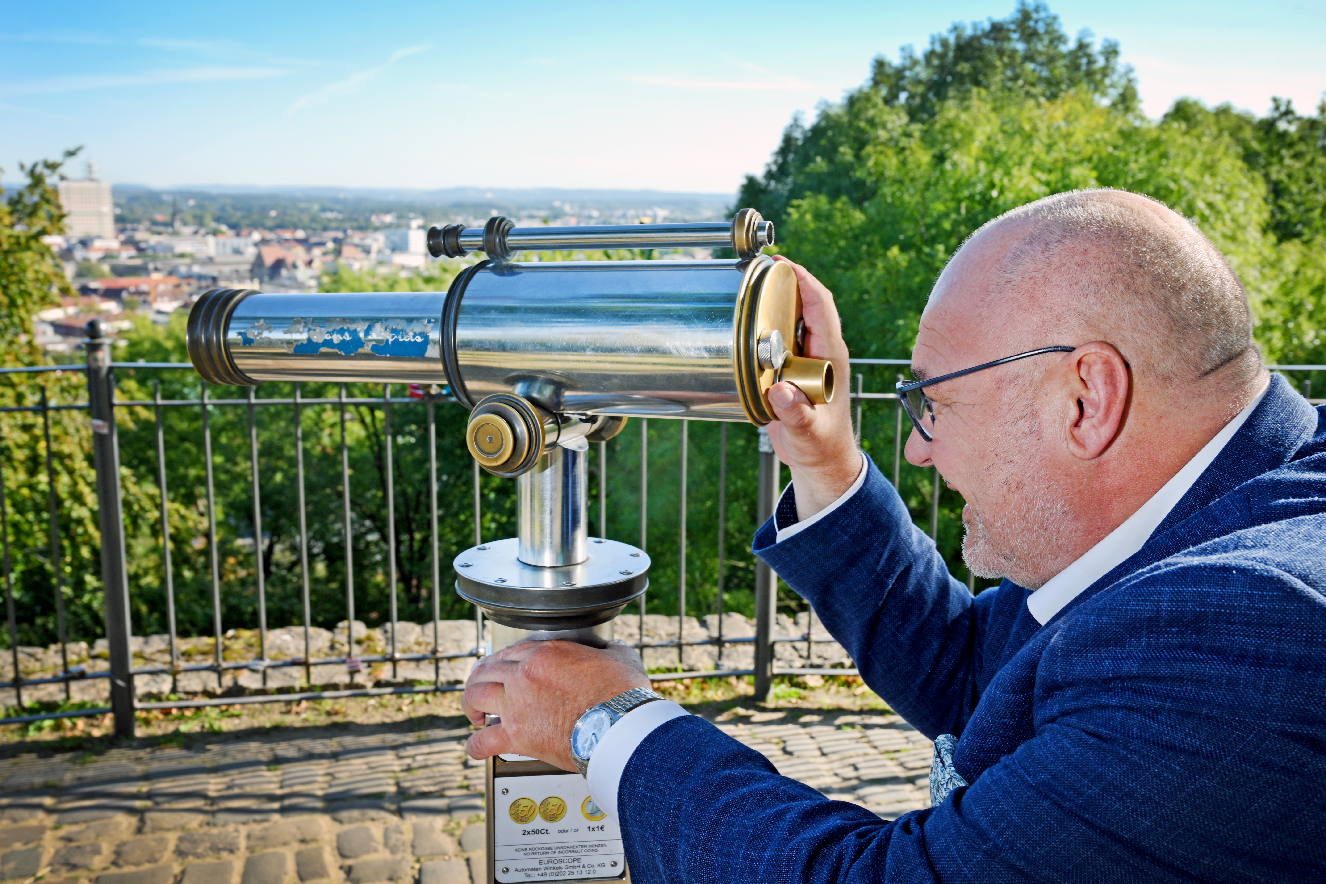 Blick nach vorn: Peter Eul, Präsident der Handwerkskammer Ostwestfalen-Lippe. Foto: © Thomas F. Starke