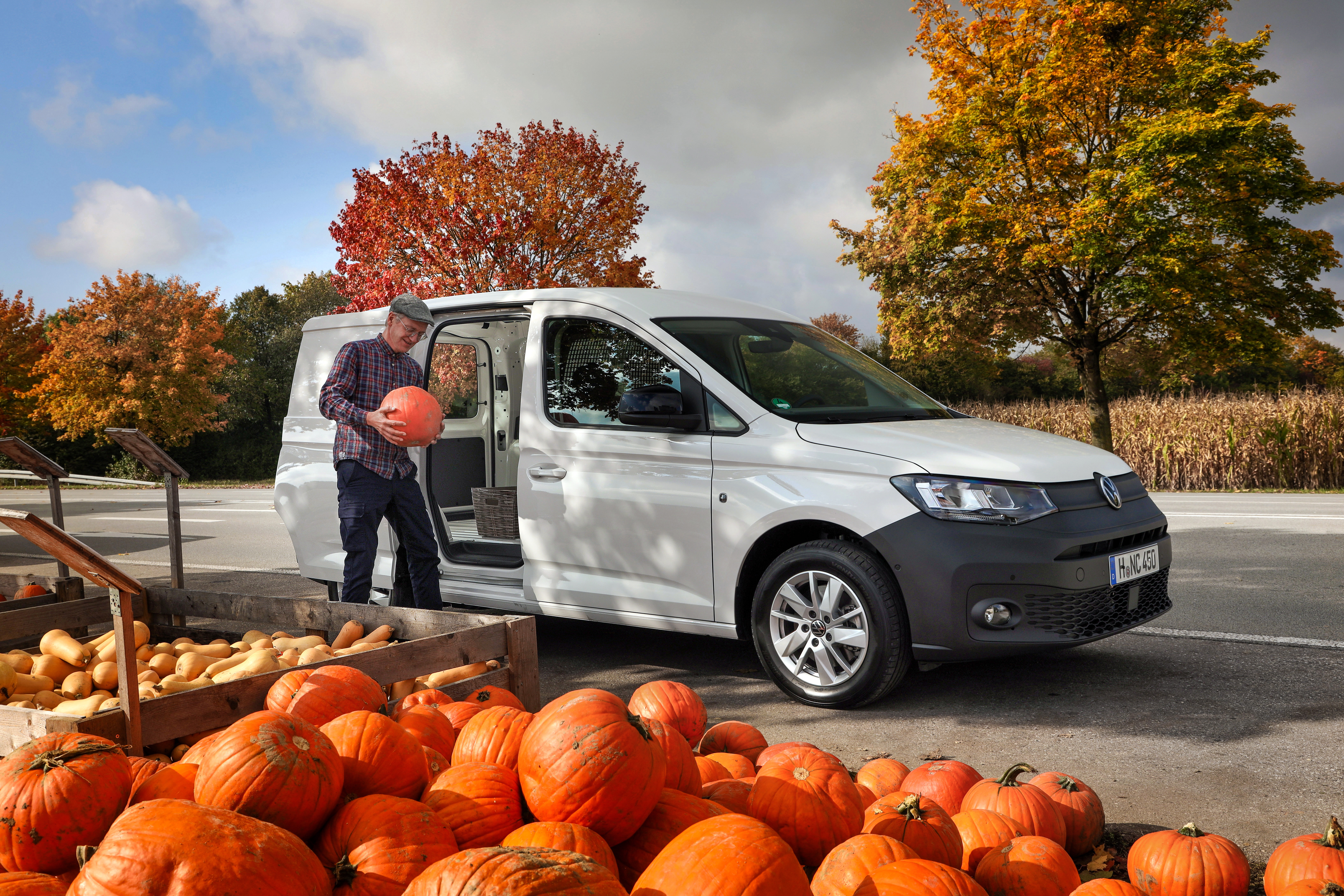 Der neue VW Caddy kommt in fünfter Generation Foto: © VW Nfz