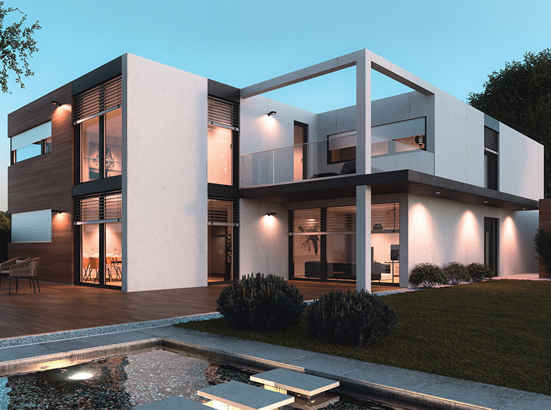 Der Rudersberger Fenster-und Türenhersteller Weru setzt seit 175 Jahren auf Qualität und digitale Trends in Sachen Wohnkomfort. Foto: © Weru