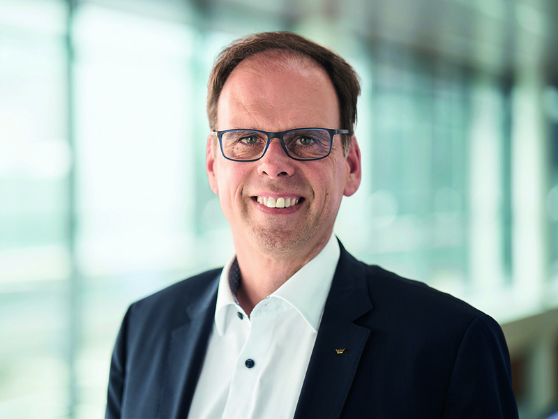 Joachim Gau, Leiter der Business Unit Smart Building von Schüco. Foto: © Schüco International KG