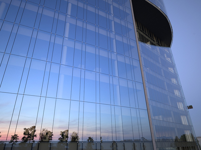 Mit hochselektiv beschichteten Verglasungen werden Gebäude ausgestattet, die einen effektiven Sonnenschutz und gleichzeitig ein Maximum an natürlichem Tageslicht benötigen. Foto: © AGC Glass Europe