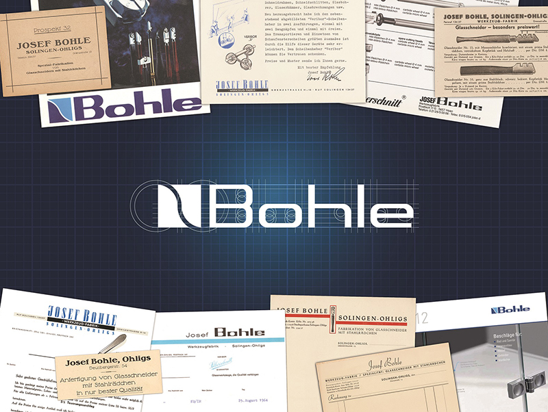 Das neue Logo (Mitte) wirkt gegenüber dem bisherigen (oben) sehr modern. Foto: © Bohle