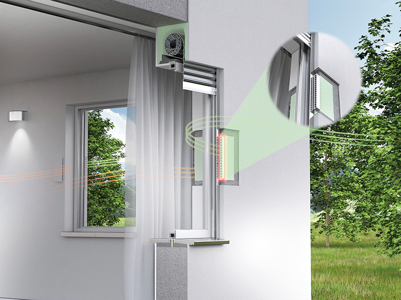 Eingesetzt werden können die Lüftungssysteme nahezu überall und sind ohne störende Außenhauben weitgehend unsichtbar. Foto: © Beck+Heun