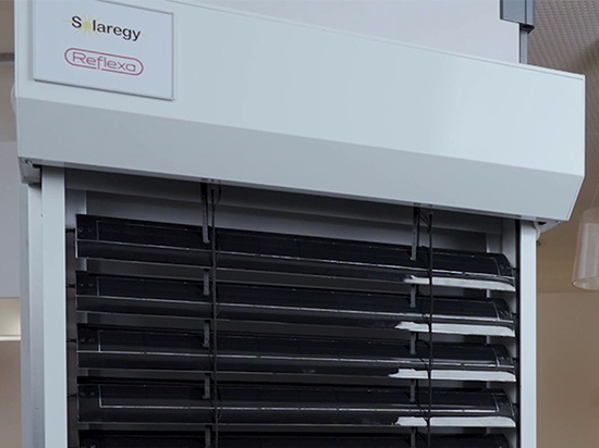 Gold gab es in der Kategorie Gebäudeautomation für Reflexa - ausgezeichnet wurde der RaffSun. Foto: © Messe Stuttgart