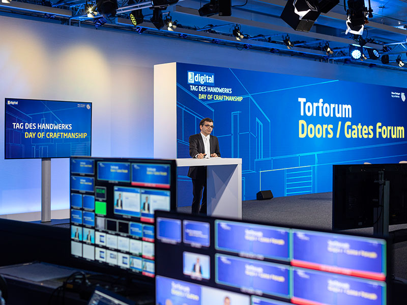 An den vier Live-Tagen wurde den Fachbesuchern ein umfangreiches Rahmenprogramm mit den Trendthemen der Branche geboten. Foto: © Messe Stuttgart