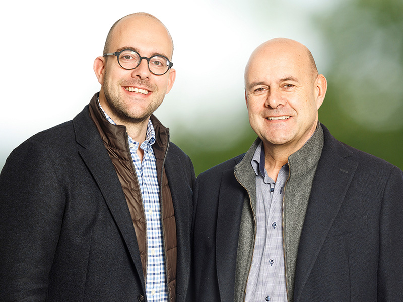 Die beiden geschäftsführenden Gesellschafter der Mursall Group, Daniel (li.) und Peter Mursall, haben die Führungsverantwortung für das Unternehmen auf zwei weitere Schultern verteilt. Foto: © Mursall Group