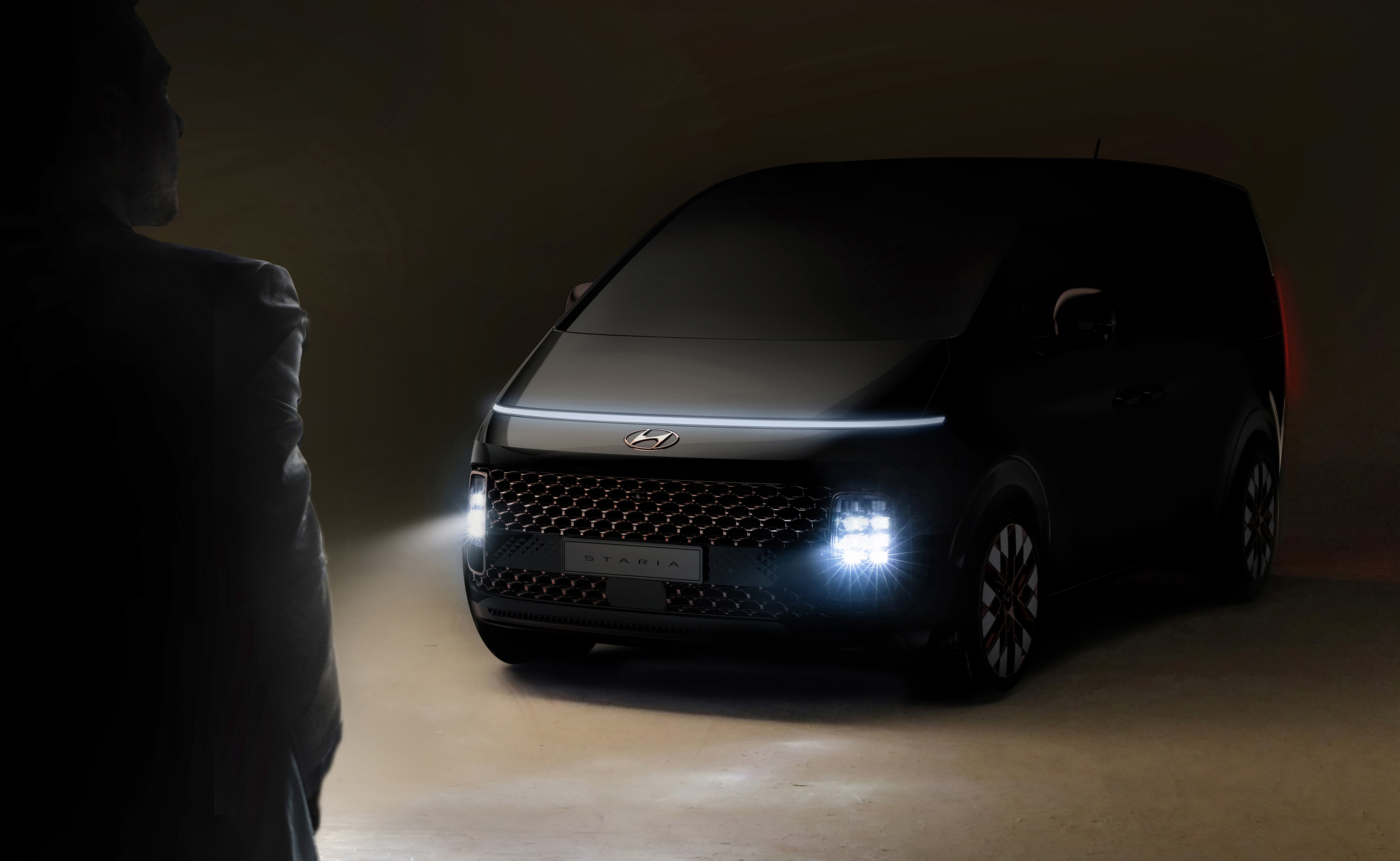 Erste Impressionen vom neuen Hyundai-Transporter Staria. Foto: © Hyundai