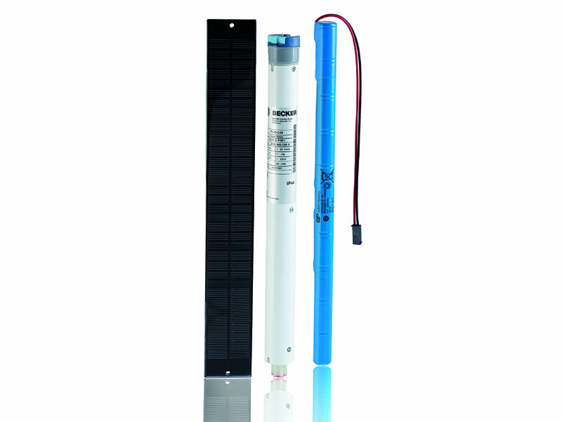 Die Lösung macht den netzstromunabhängigen Betrieb von Rollladen- und Screenanwendungen möglich. Foto: © Becker-Antriebe