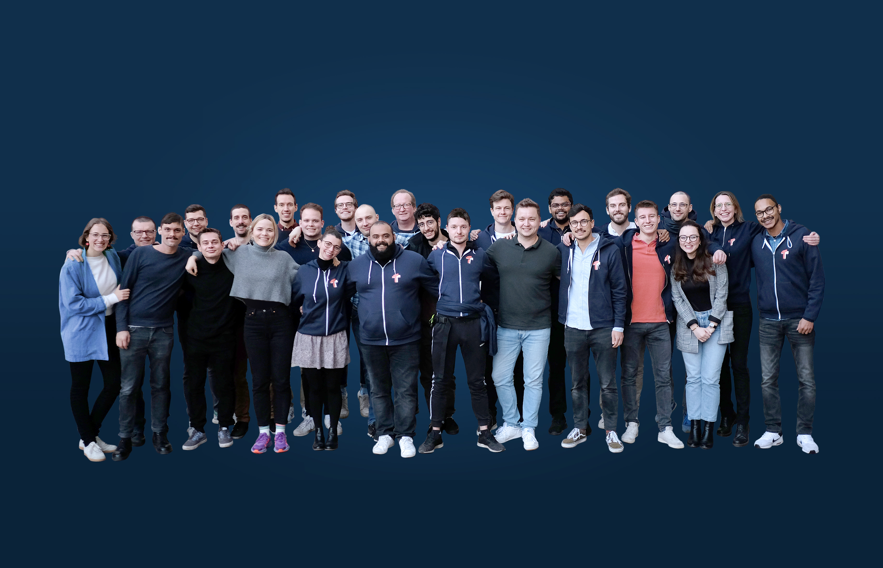 Da waren es noch knapp 30. Zurzeit arbeiten knapp 60 Leute für ToolTime. Bis Ende 2022 sollen es mehr als 100 sein. Foto: © ToolTime GmbH