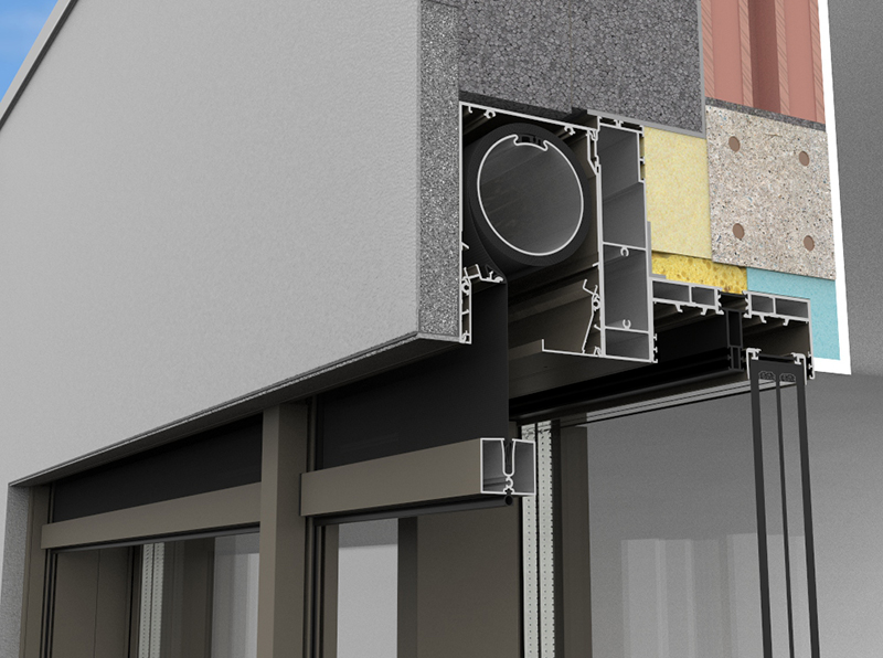 Die Basiskassette ist eine optionale Komponente, um Tuchkassette und Seitenführungen 40 Millimeter frei nach vorne zu bringen. Foto: © Renson