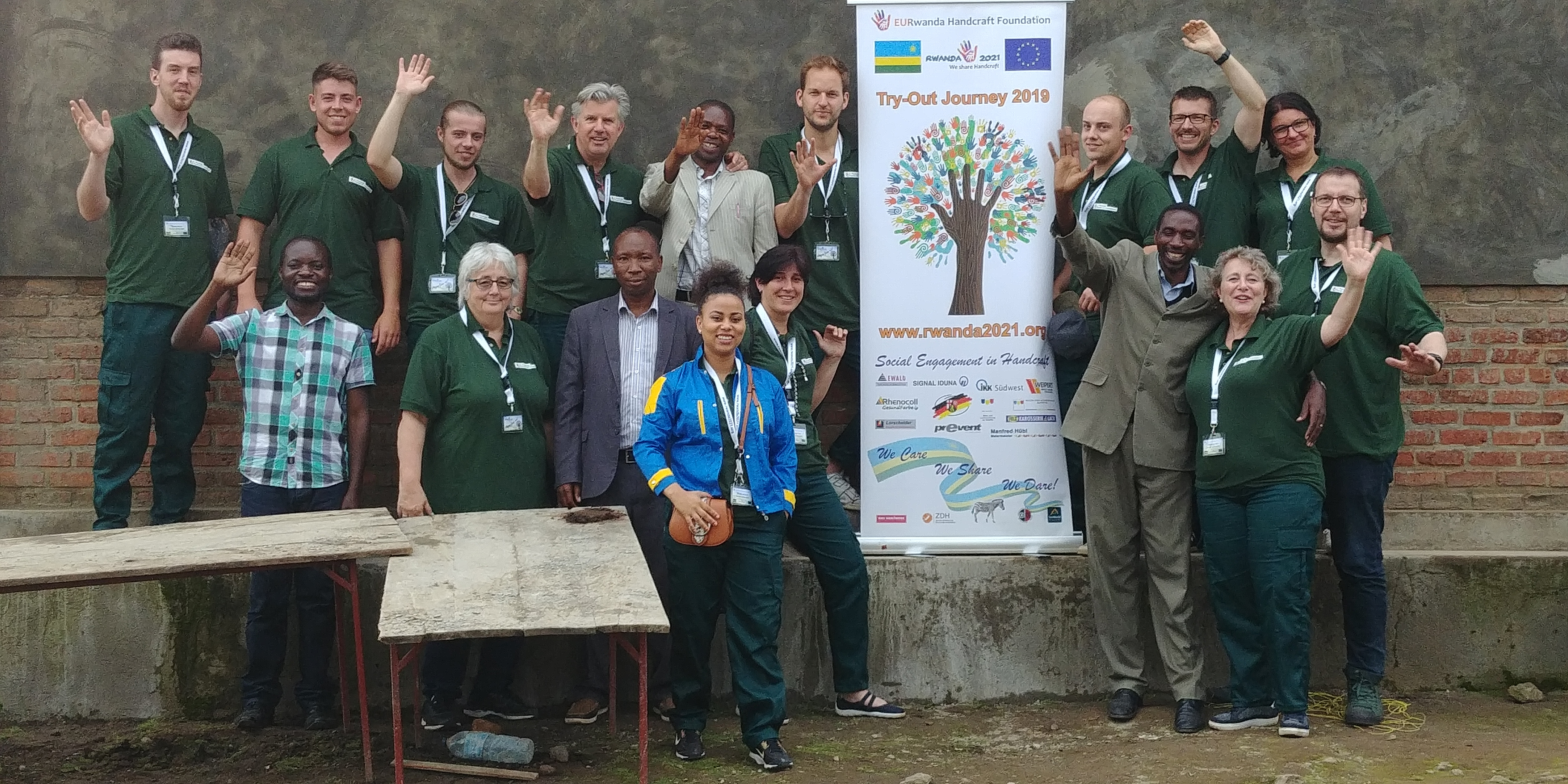 Norbert de Wolf und das Team der EURwanda Handcraft Founda­tion e.V. hoffen, bald wieder mit jungen Handwerkerinnen und Handwerkern nach Ruanda fliegen zu können. Foto: © EURwanda Handcraft Foundation