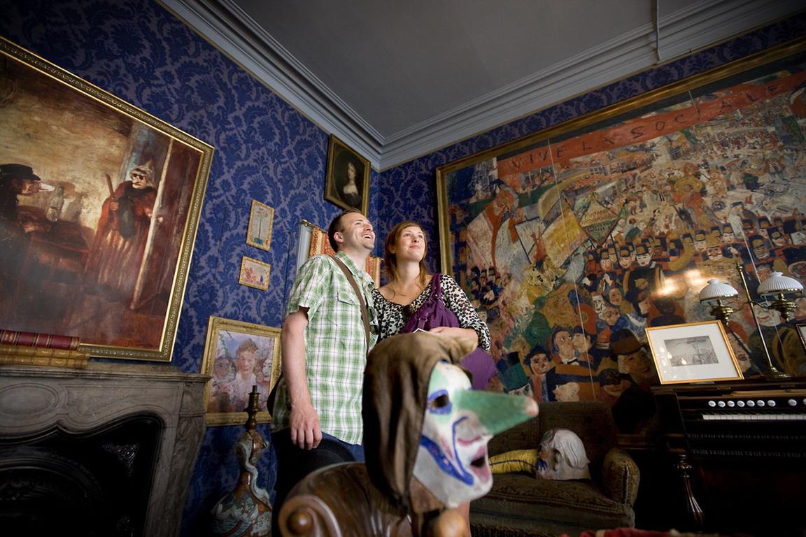 Ensors Kunst ist heute weltweit in allen berühmten Museen zu finden. Foto: © VisitFlandern.com