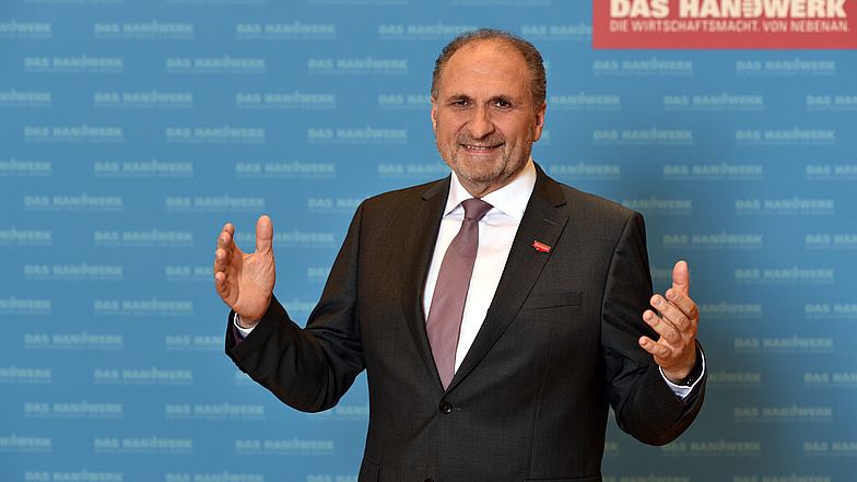 Hans Peter Wollseifer Foto: © ZDH/Boris Trenkel