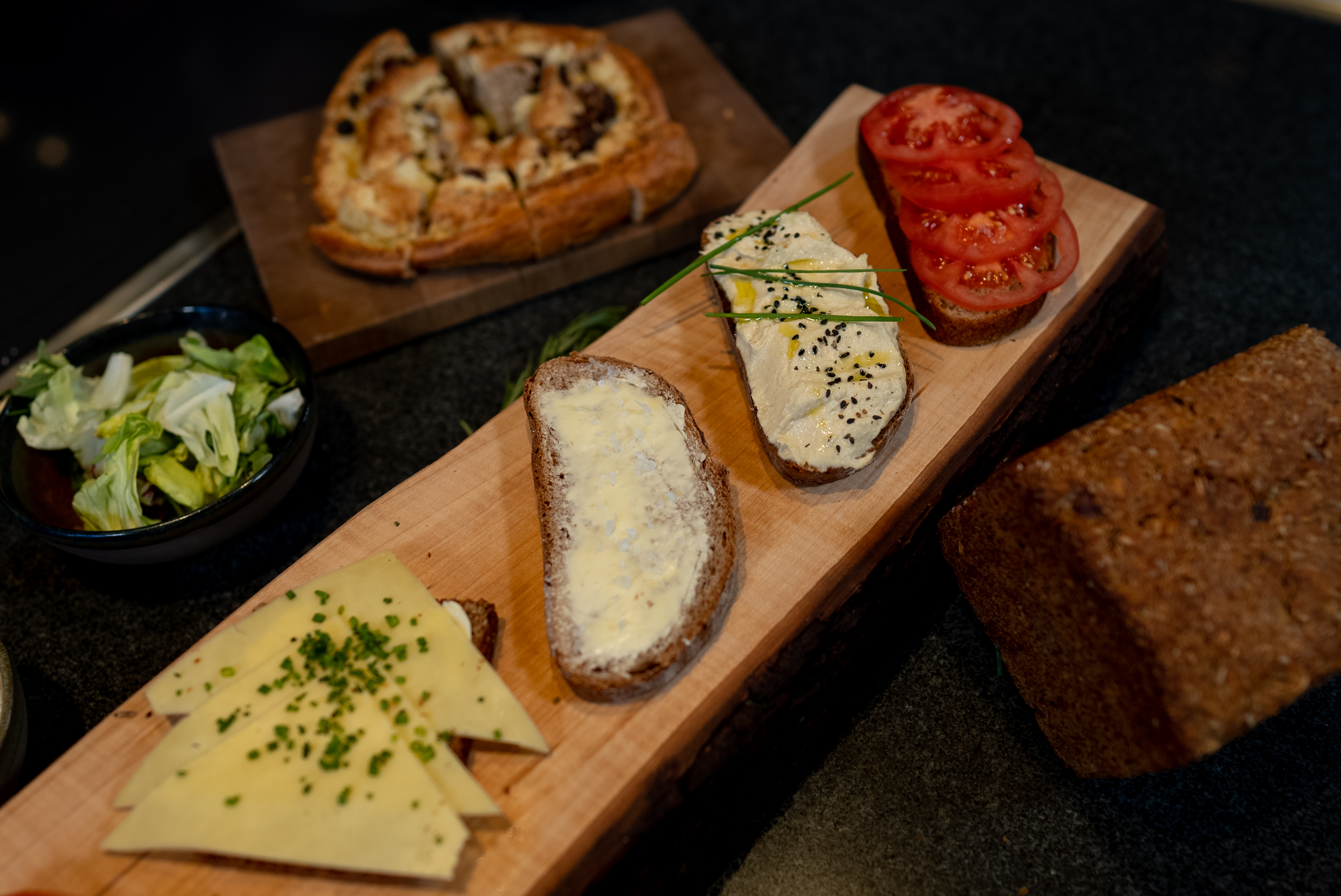 Einfach, schnell und lecker zubereitetes Butterbrot! Foto: © Robert Lüdenbach