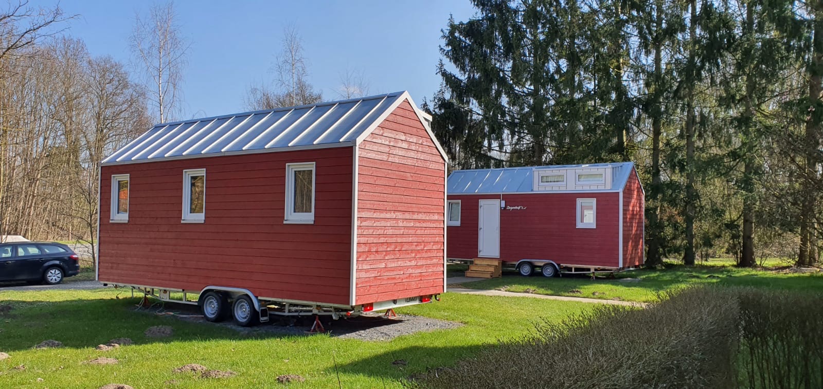 Tiny Houses haben kein Fundament und sind so sehr flexibel. Foto: © Tiny House Diekmann/iStock.com