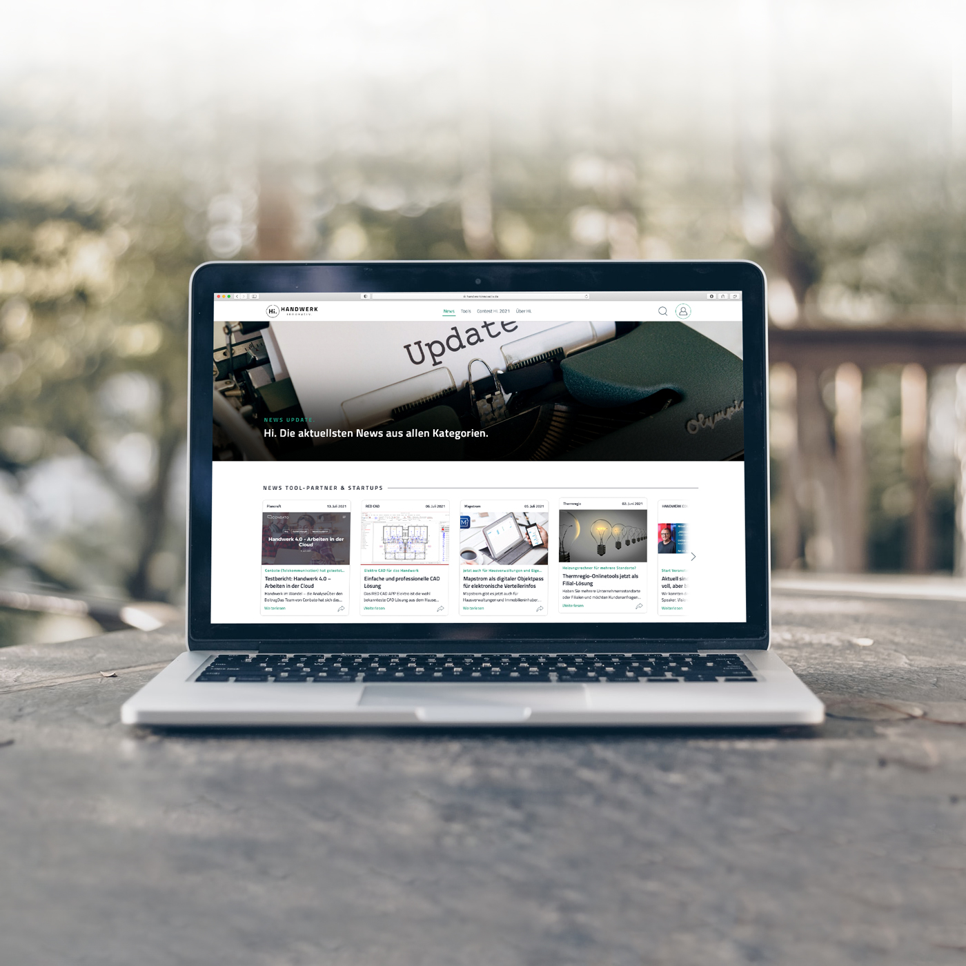 Handwerk innovativ will neben Tools auch News aus dem Handwerk anbieten. Foto: © Handwerk innovativ/Valery Kloubert