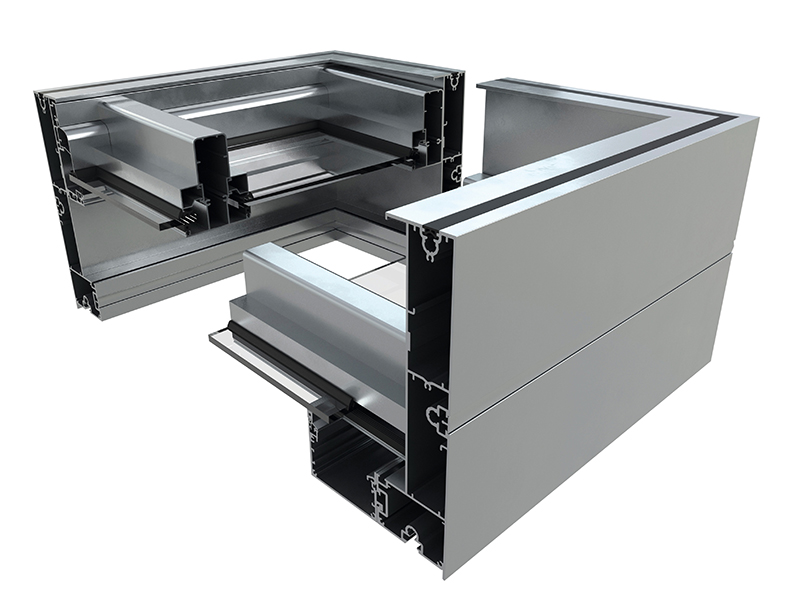 Das neue Profilsystem ist funktional und filigran. Foto: © TS-Aluminium