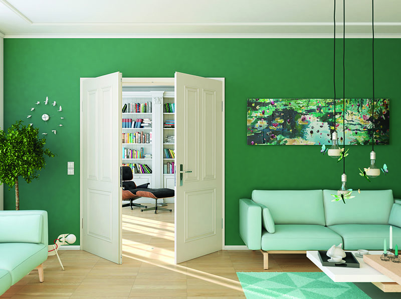 Lebo bietet ein vielfältiges Holztürenprogramm, bestehend aus Standardtüren, Stiltüren, Designtüren und Funktionstüren an. Foto: © Lebo