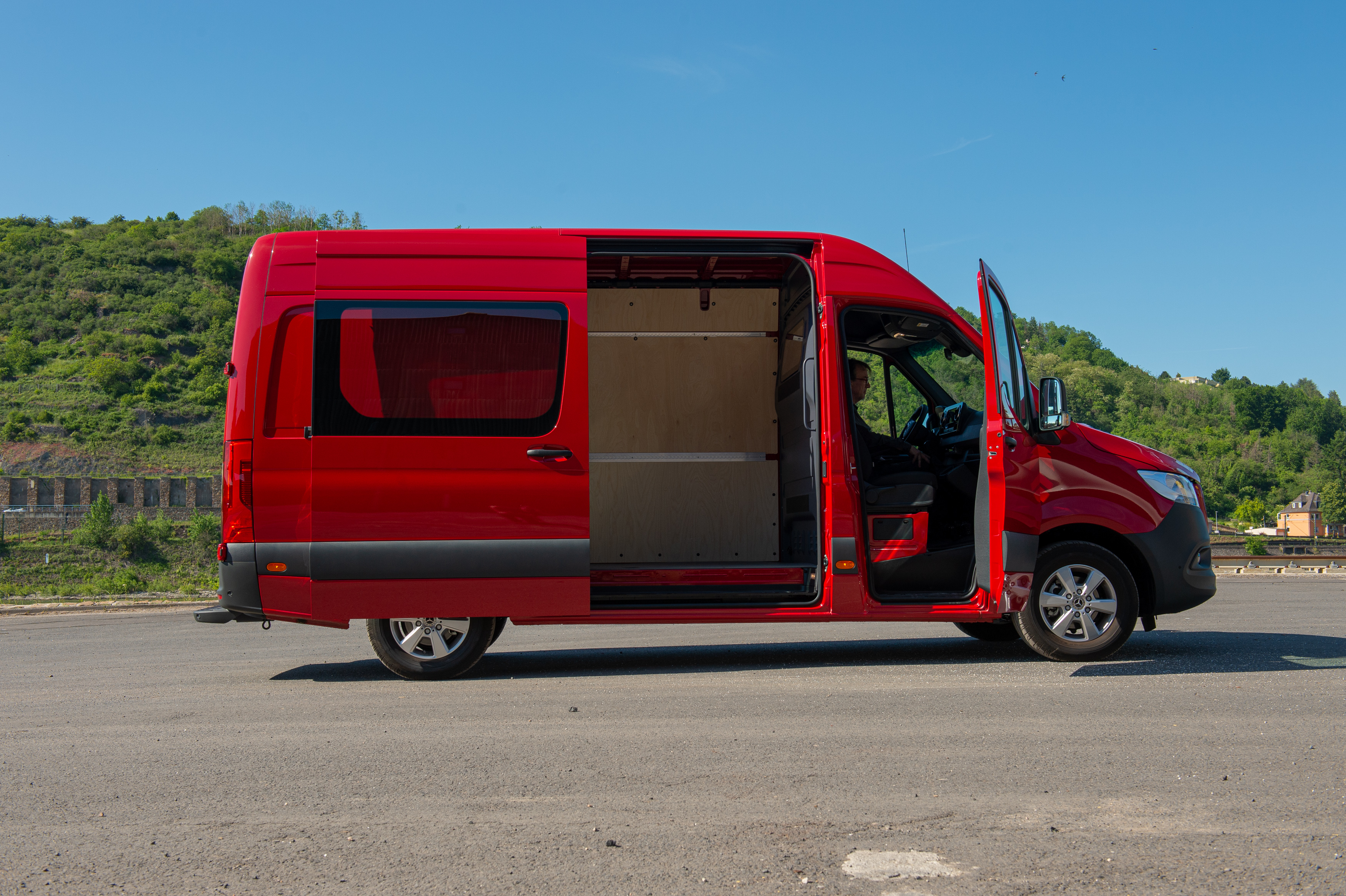 Der Mecedes-Benz Sprinter 315 CDI Kastenwagen Standard Foto: © Martin Bärtges