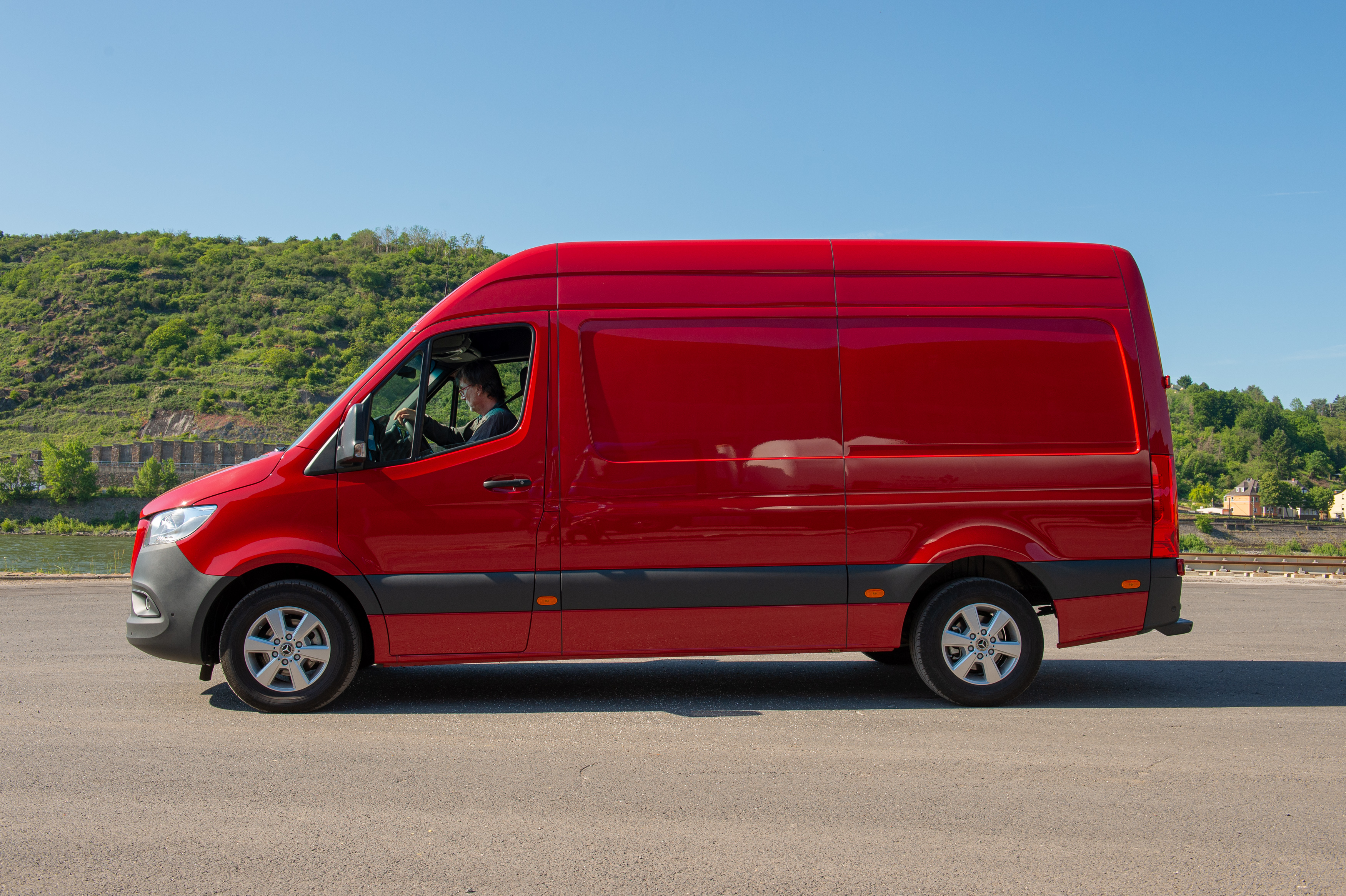 Der Mecedes-Benz Sprinter 315 CDI Kastenwagen Standard Foto: © Martin Bärtges