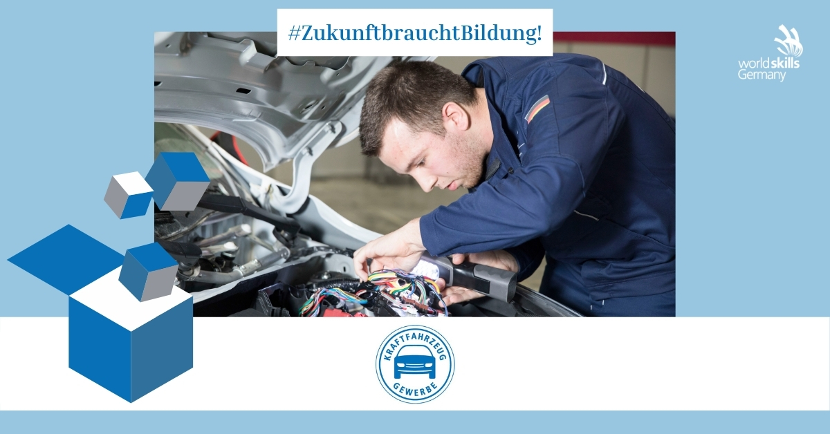 Sebastian Knopf ist eine von vielen Erfolgsgeschichten mit einer dualen Berufsausbildung. Bei den EuroSkills 2016 holte er Bronze. Von den WorldSkills 2017 kehrte er mit einer Exzellenzmedaille nach Rheinland-Pfalz zurück. Foto: © WorldSkills Germany