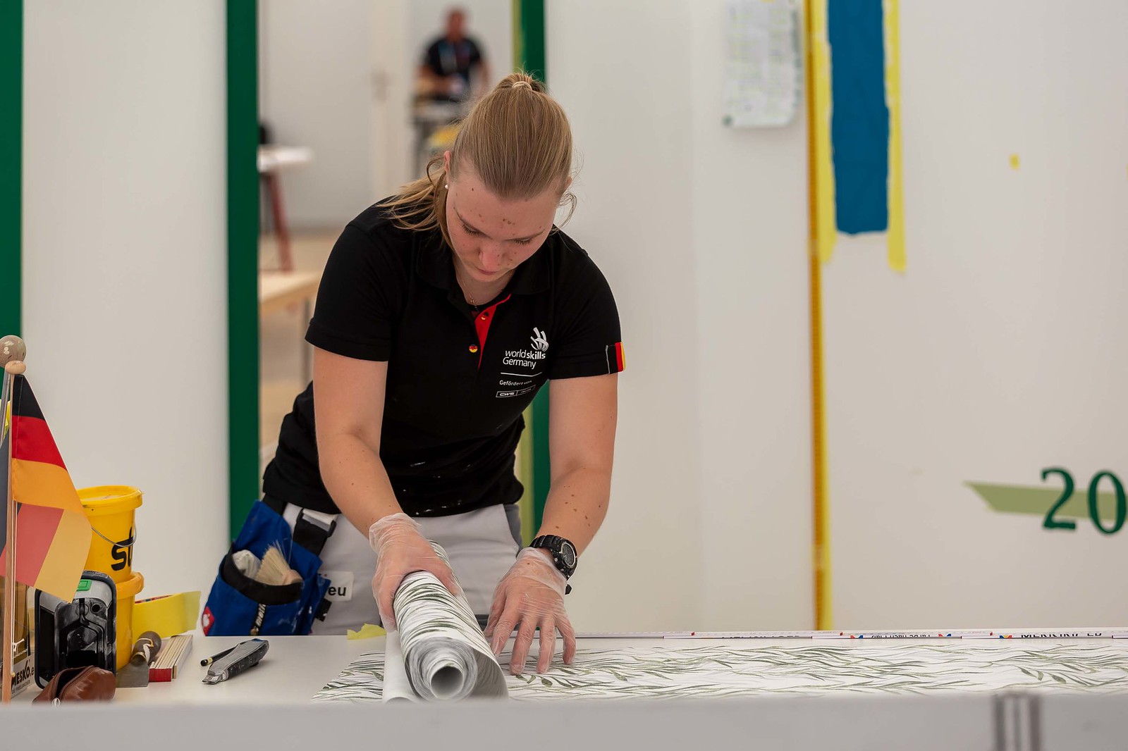 Malerin und Lackiererin Jacqueline Kuhn Foto: © WorldSkills Germany/Frank Erpinar