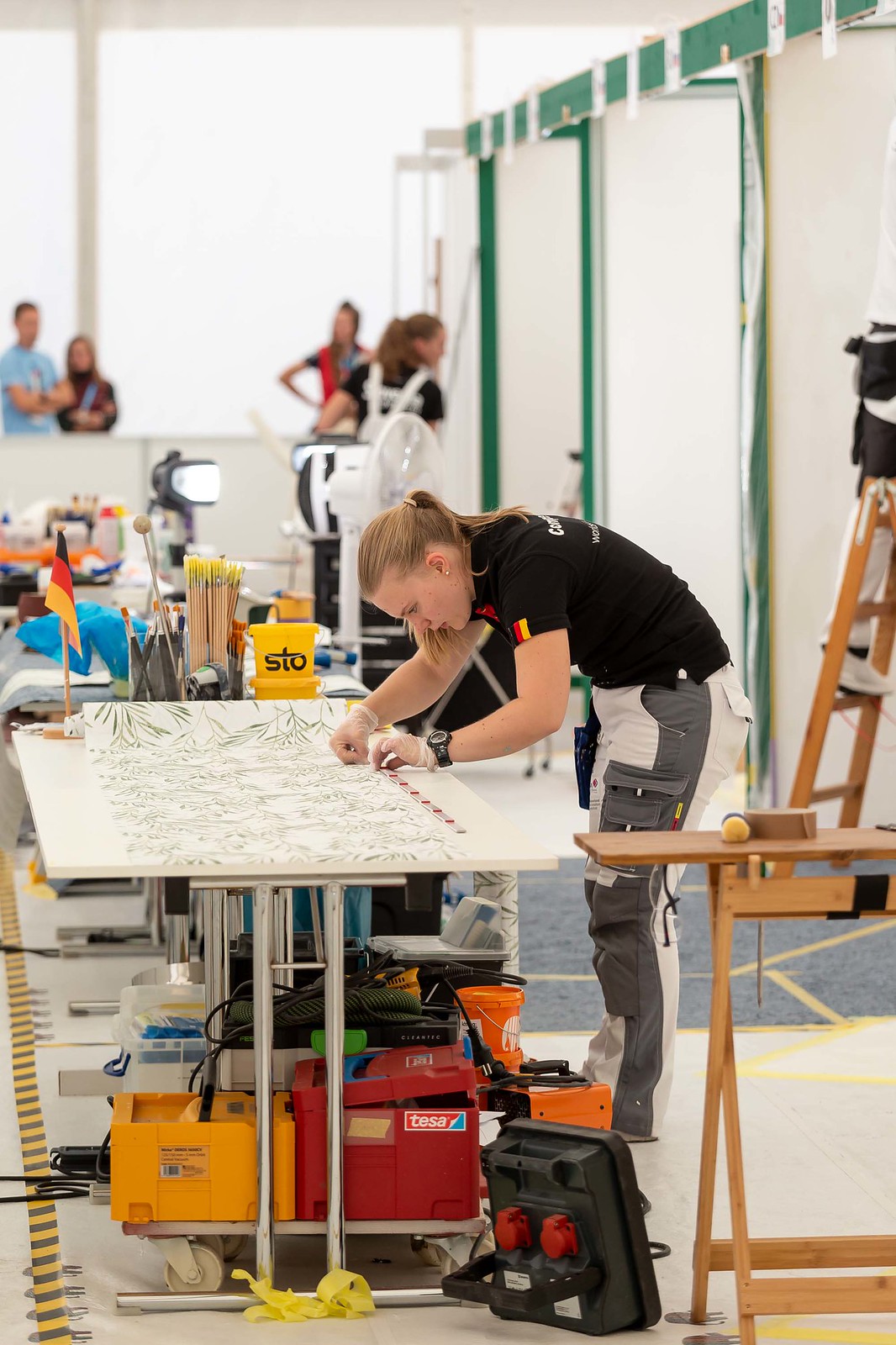 Malerin und Lackiererin Jacqueline Kuhn Foto: © WorldSkills Germany/Frank Erpinar
