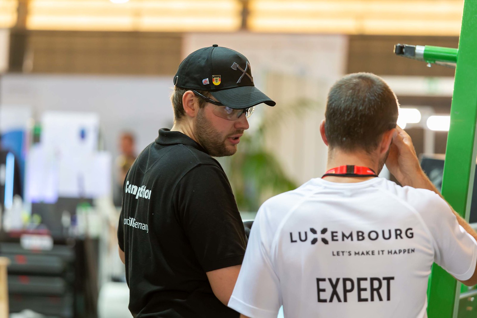 Glaser Jonathan Schaaf (l.) Foto: © WorldSkills Germany/Frank Erpinar