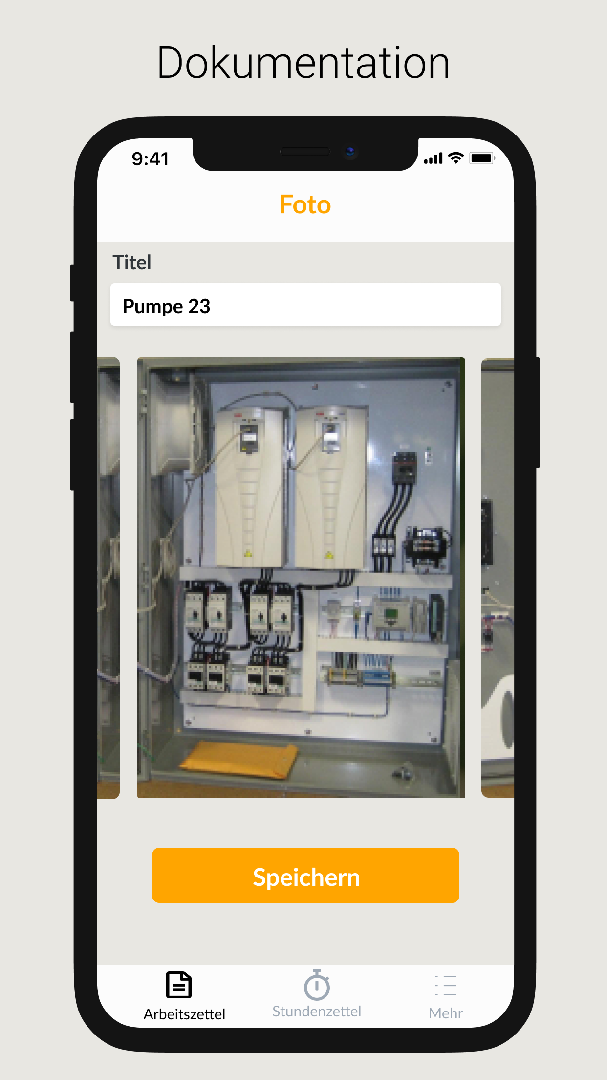 In der Craftboxx-App können Fotos zur Dokumentation hinterlegt werden. Foto: © Craftboxx