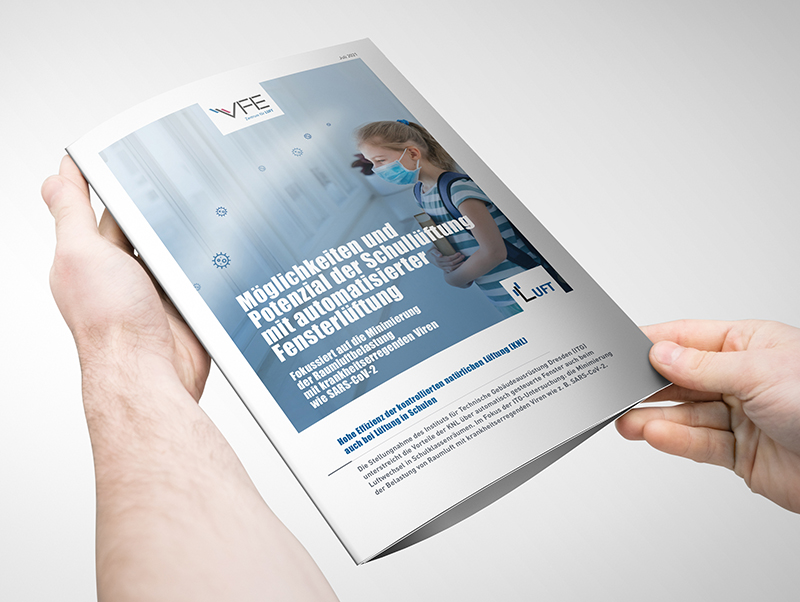 Whitepaper: Wissenschaftlich belegt – effiziente Raumlüftung in Schulen per automatisierter Fensterlüftung. Foto: © Verband Fensterautomation und Entrauchung e. V.