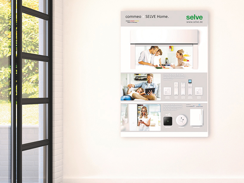 Die neuen Mustertafeln können vom Fachkunden selbst zusammengestellt werden und sind mit Produkten bestückt. Foto: © Selve