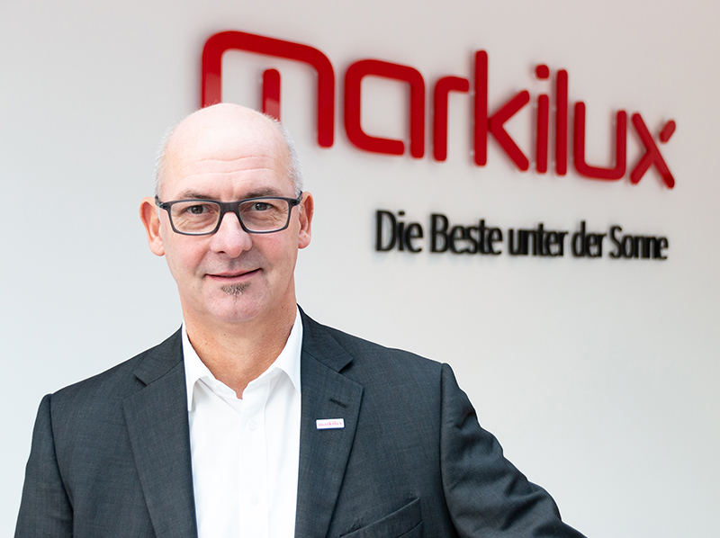 Michael Gerling, Geschäftsführer für Technik und Produktion, freut sich über die Auszeichnung. Foto: © Markilux