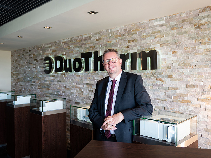 Angesichts der Pandemie bedingten ungewissen Entwicklung bis Ende März hat DuoTherm seine Teilnahme an der diesjährigen Fensterbau Frontale abgesagt. Geschäftsführer André Barth hofft nun auf 2024. Foto: © DuoTherm Rolladen