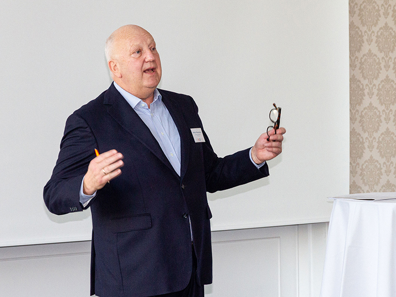 Martin Meesenburg freute sich über das physische Treffen in diesem Jahr. Foto: © FVSB