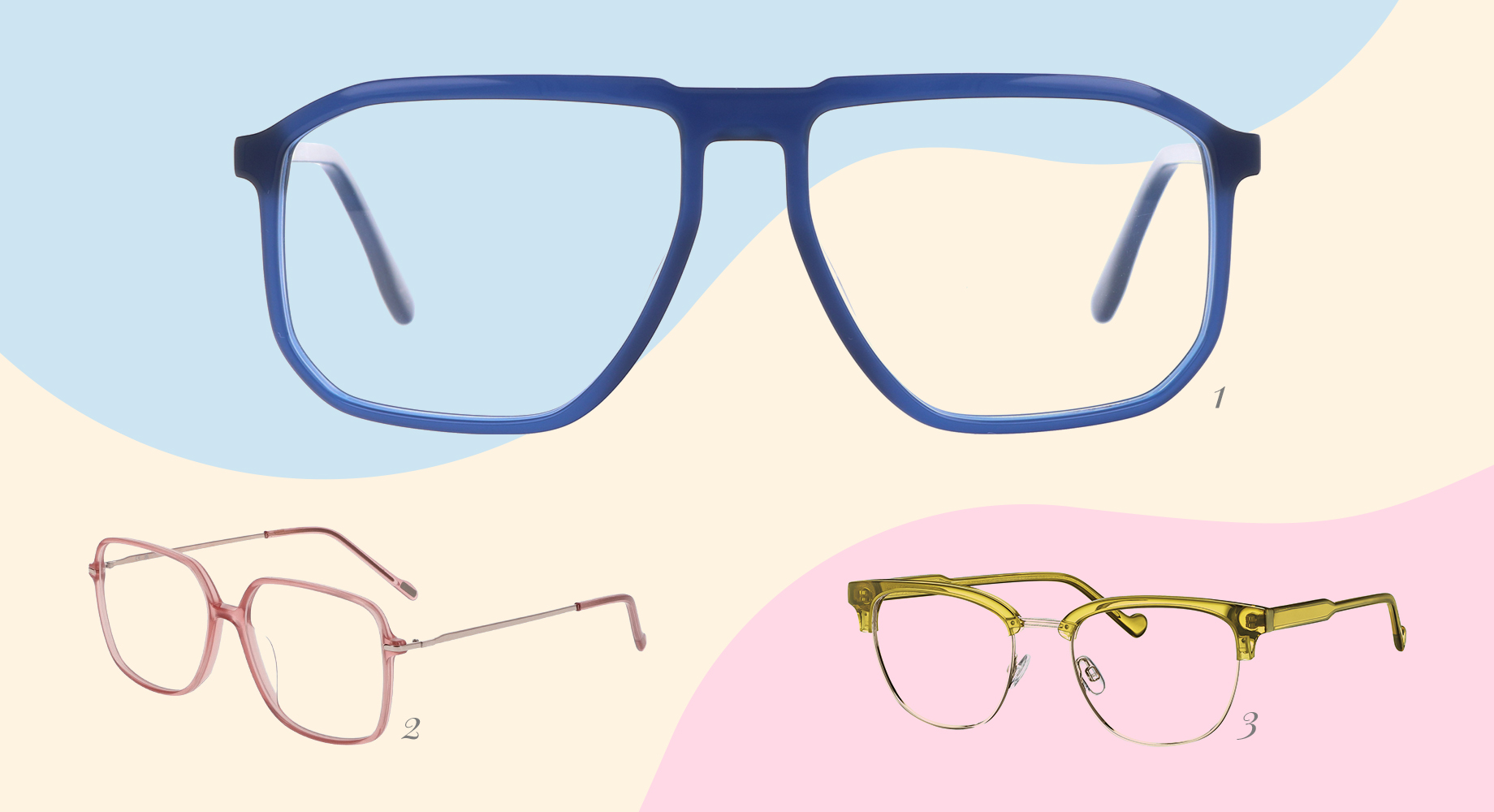 Foto: © KGS/ 1 Metropolitan Eyewear 2 JOOP! EYEWEAR @ Menrad 3 MINI EYEWEAR