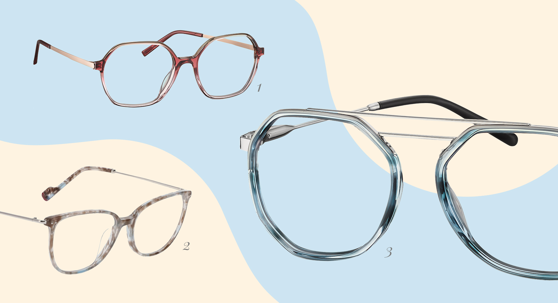 Foto: KGS/ 1 Jos. Eschenbach 2 MENRAD © Menrad 3 MINI EYEWEAR