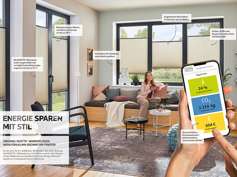 Der Beihefter zeigt eindrucksvoll die einzigartigen Produkt-Vorteile. Foto: © Duette