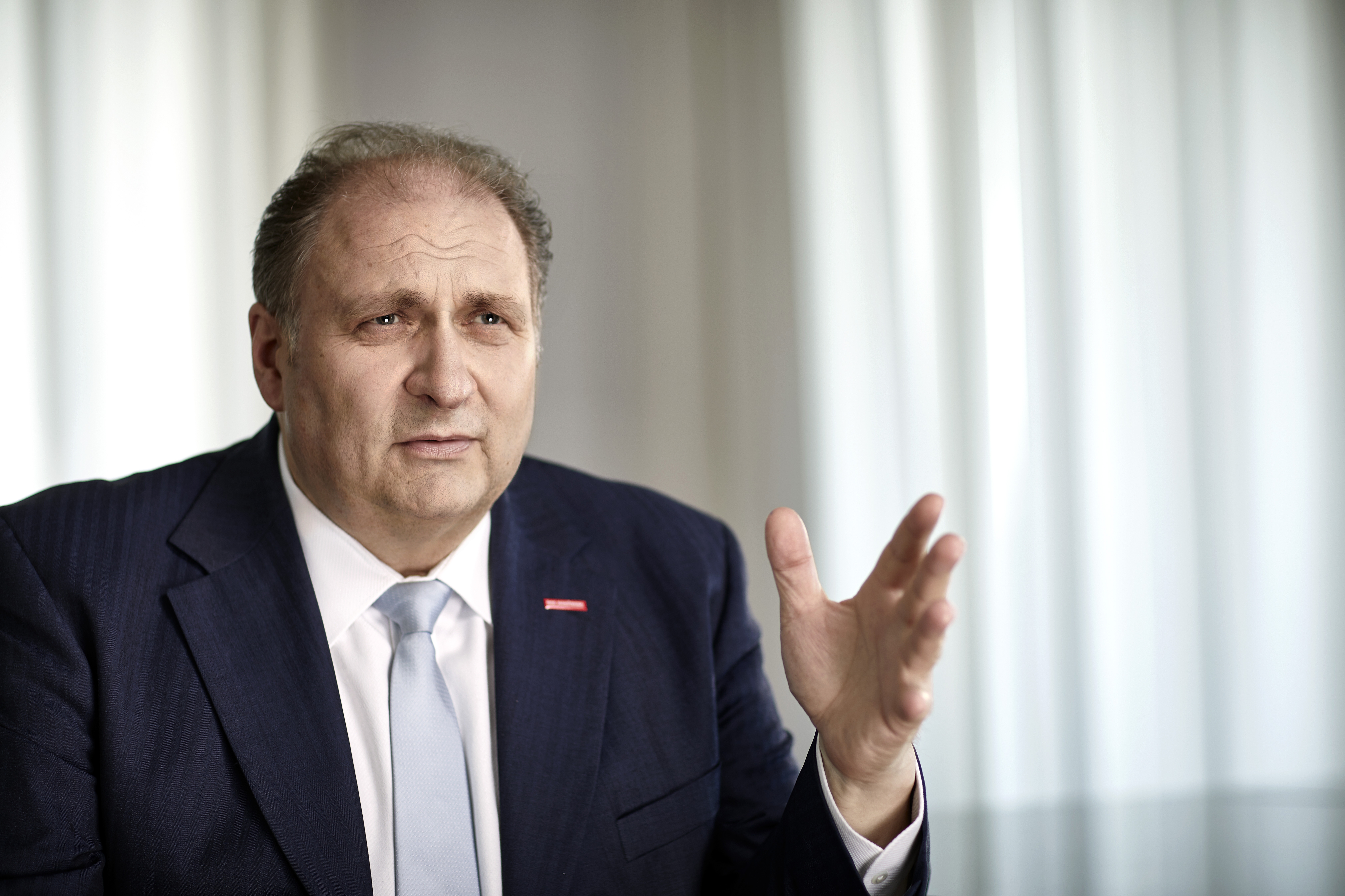 ZDH-Präsident Hans Peter Wollseifer Foto: © ZDH/Schuering ZDH-Präsident Hans Peter Wollseifer Foto: © ZDH/Schuering