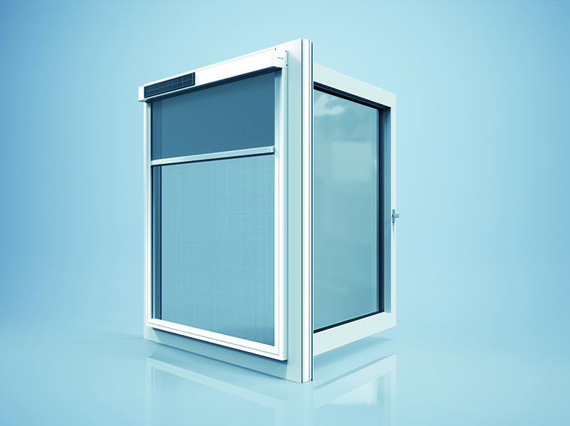 Dank der einfachen klemmbaren Montage eignet sich der klemmbare Zip-Screen überall dort, wo eine Montage ohne Bohrungen erforderlich ist – zum Beispiel in Mietwohnungen oder denkmalgeschützten Gebäuden. Foto: © Heroal