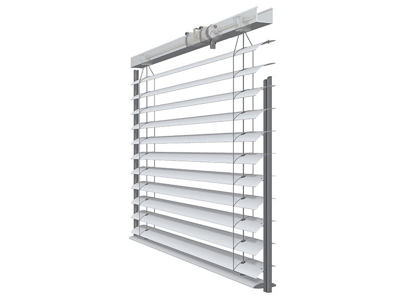 Die einzigartige Schienenführung ermöglicht durch seine verbesserte Konstruktion höchste Windstabilität. Foto: © Warema