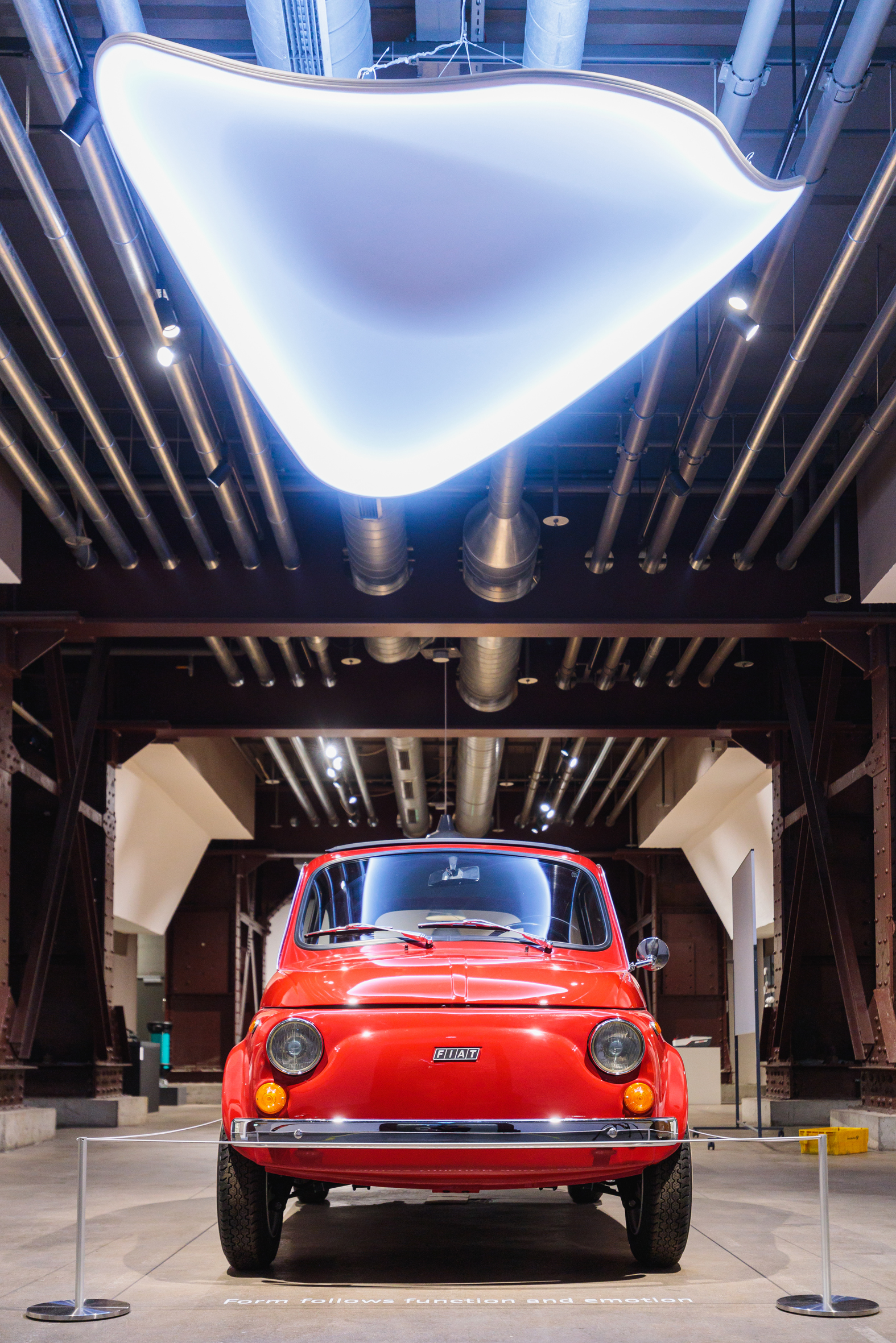  Fiat aus den 50ern in der Dauerausstellung Foto: © Swat.io