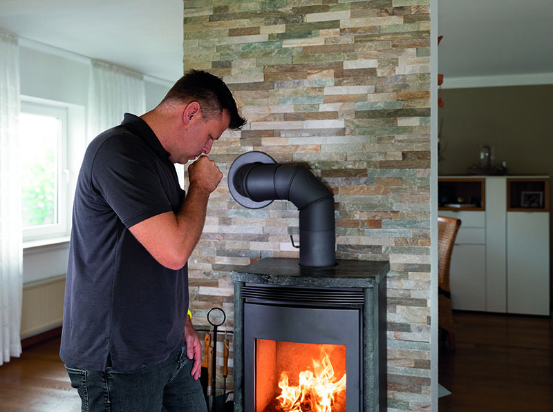 Durch eine sanfte und stetige Feinlüftung werden Schadstoffe abgeführt. Foto: © Schellenberg Professional