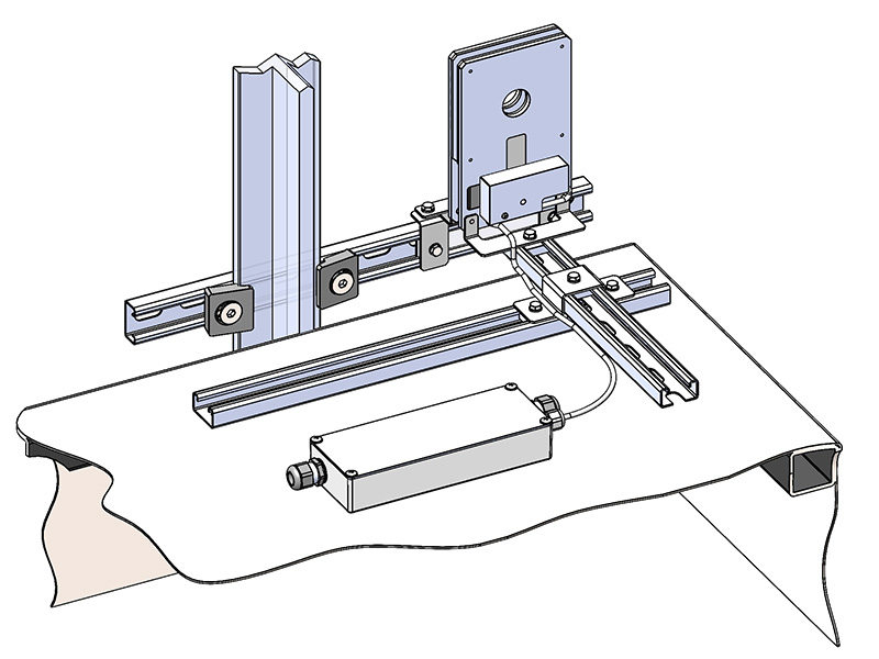 Basic principle WPM system in stopping position. Photo: © Kronenberg GmbH